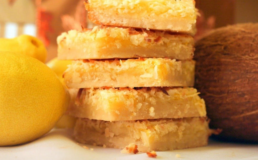 Coco Lemon Bars - Dozen