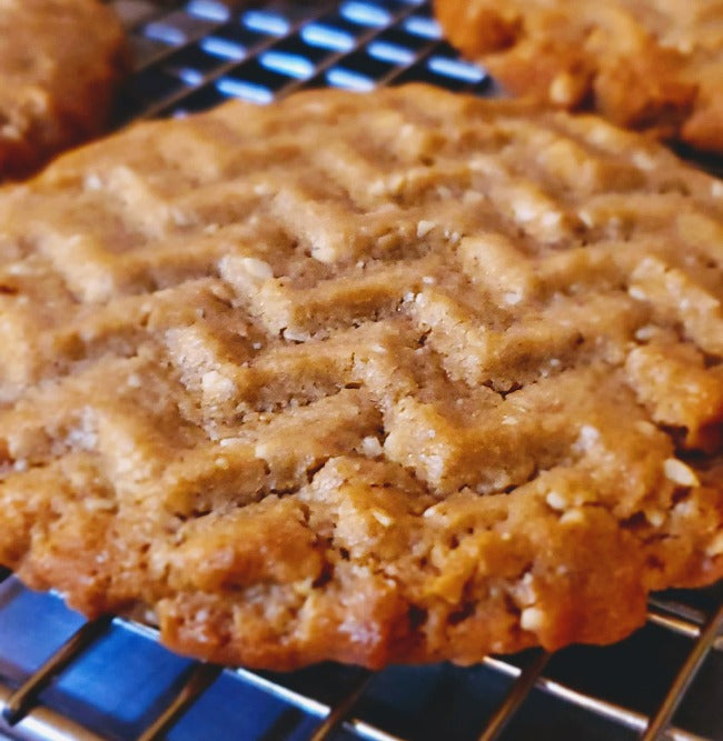 peanut butter cookies with classic flavor